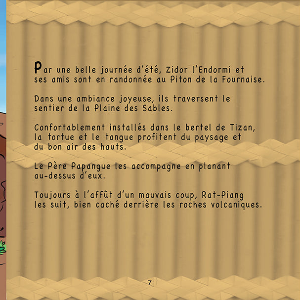 Zidor l'endormi et le réveil du volcan