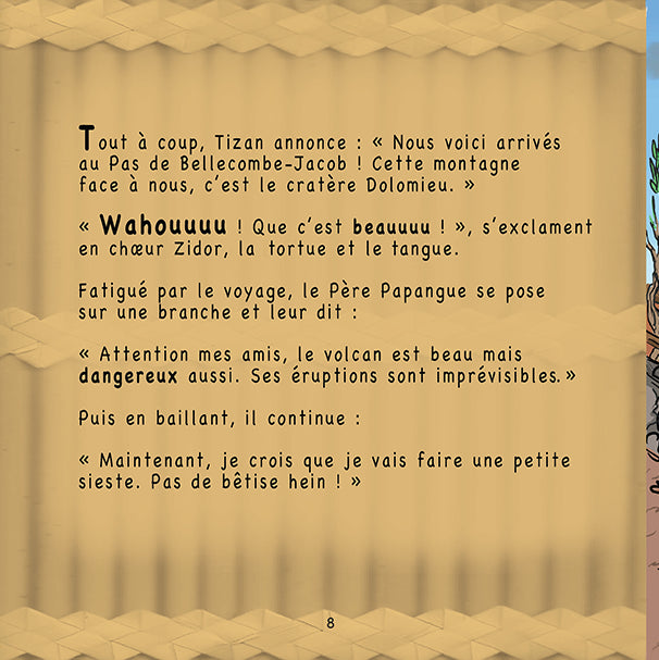 Zidor l'endormi et le réveil du volcan