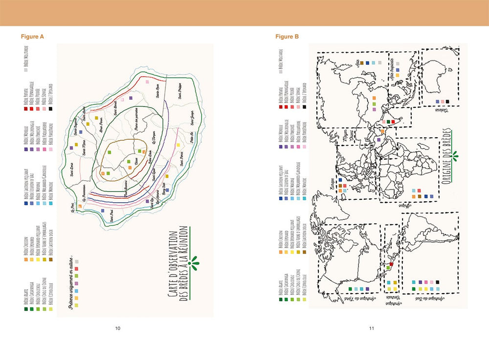 cartographie brèdes - Editions Orphie