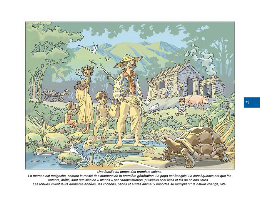 L'Histoire de La Réunion racontée aux enfants - Editions Orphie