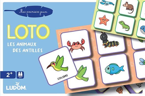 Loto des animaux des Antilles - Ludom