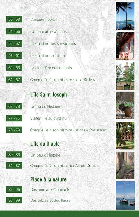 Embarquez pour les îles du salut - Editions Orphie