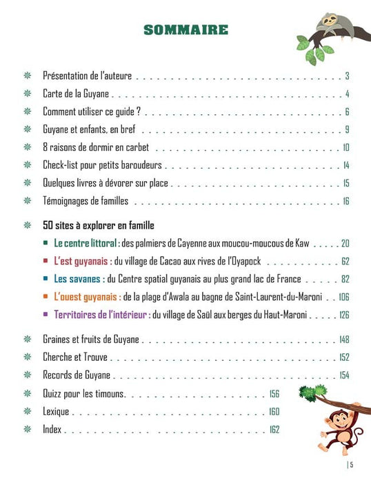 La Guyane en famille - Editions Orphie