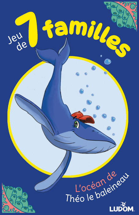 Jeu de 7 familles L'océan de Théo Le Baleineau