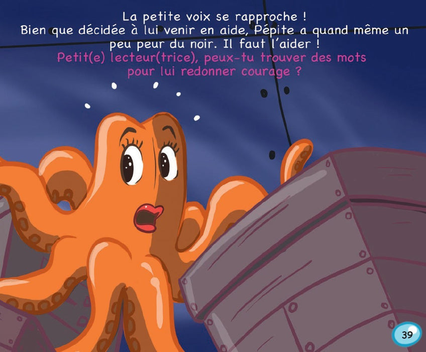 Théo le baleineau et le mystère de l'épave - Éditions Orphie