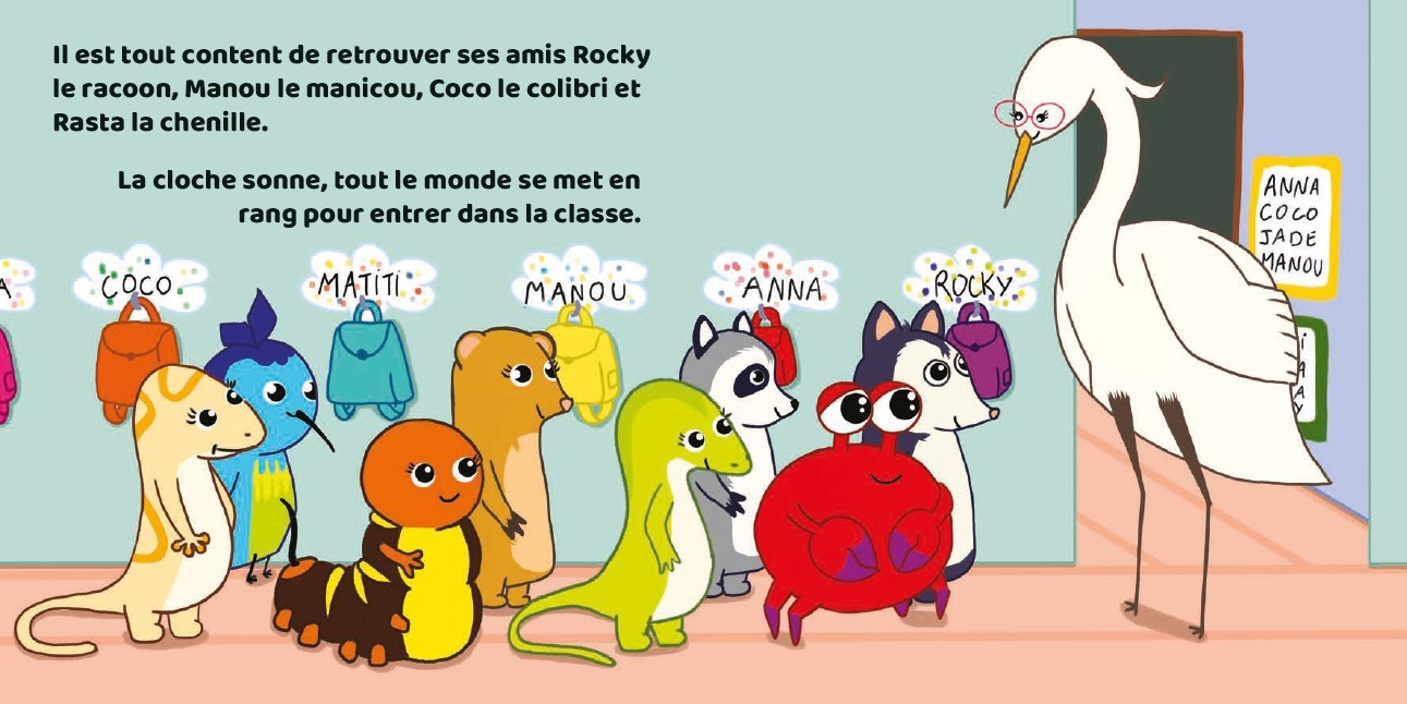 Matiti à l'école ! I Éditions Orphie