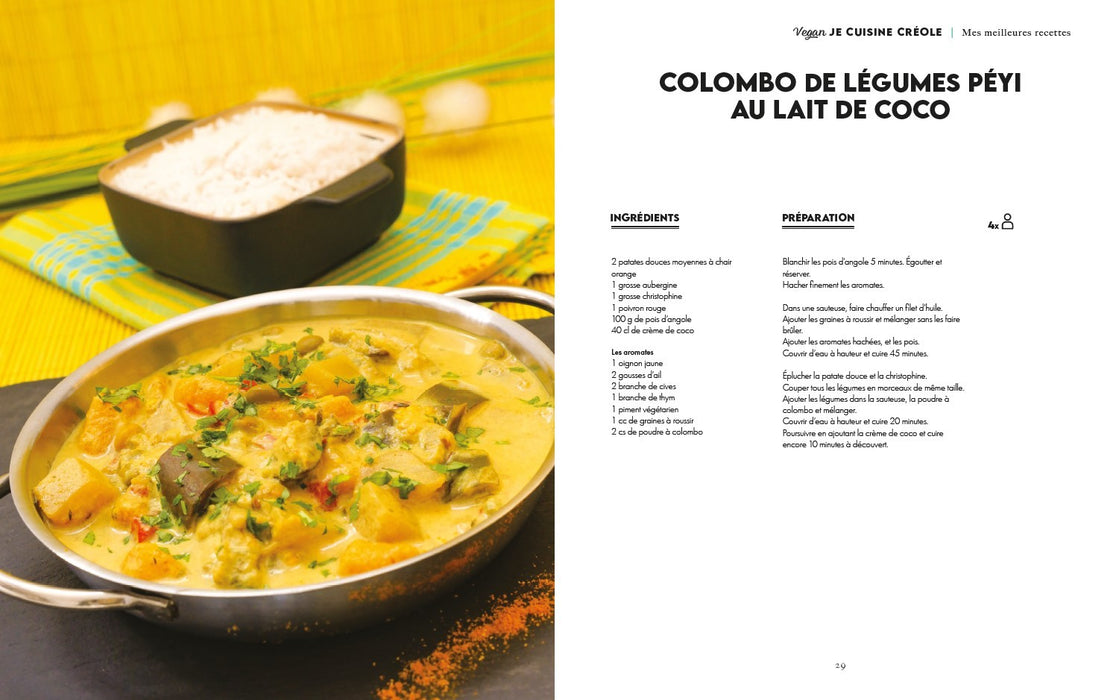 Vegan - Je cuisine créole