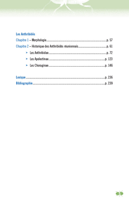 Couv Les Anthribidés de l'île de La Réunion | Éditions Orphie