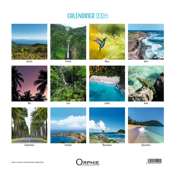 Pack 2026 -Merveilles de Guadeloupe