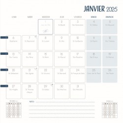 Grand calendrier Martinique - 2025 I Éditions Orphie