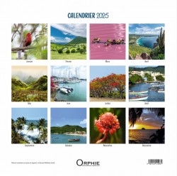 Pack Martinique 2025 - Calendriers + Agenda I Éditions Orphie