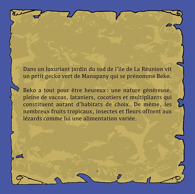 Le Gecko marron