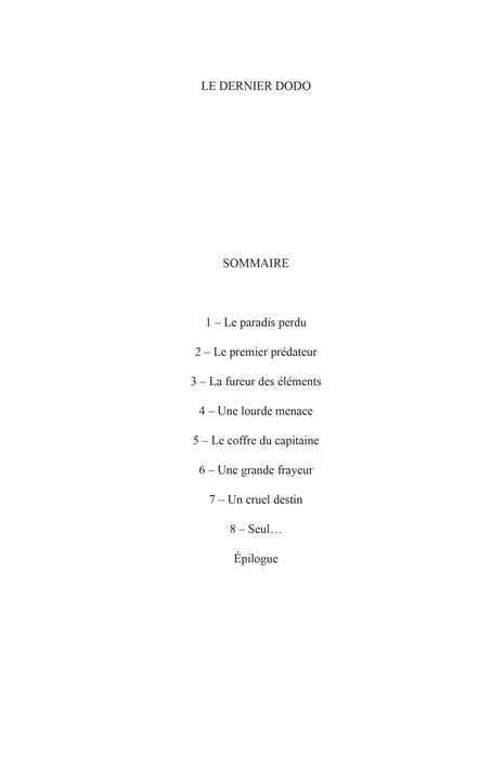 Le dernier dodo