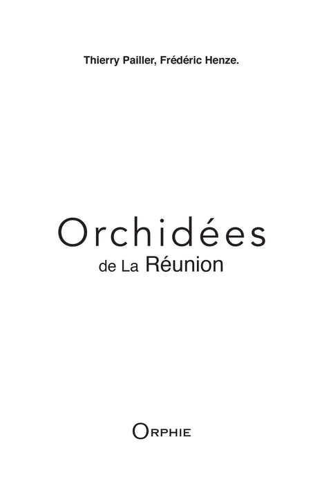 Orchidées de La Réunion