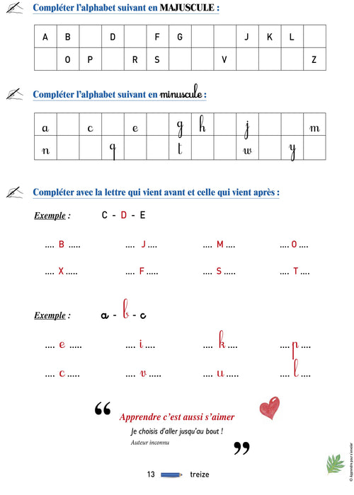 Apprendre pour s'envoler - Editions Orphie