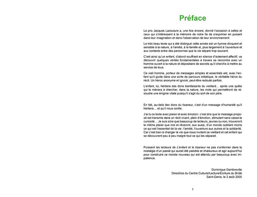 Préface - Editions Orphie