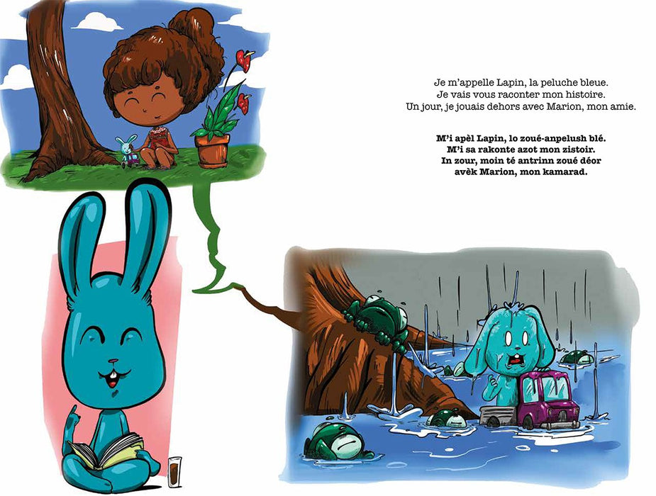 Lapin dans le cyclone - Editions Orphie