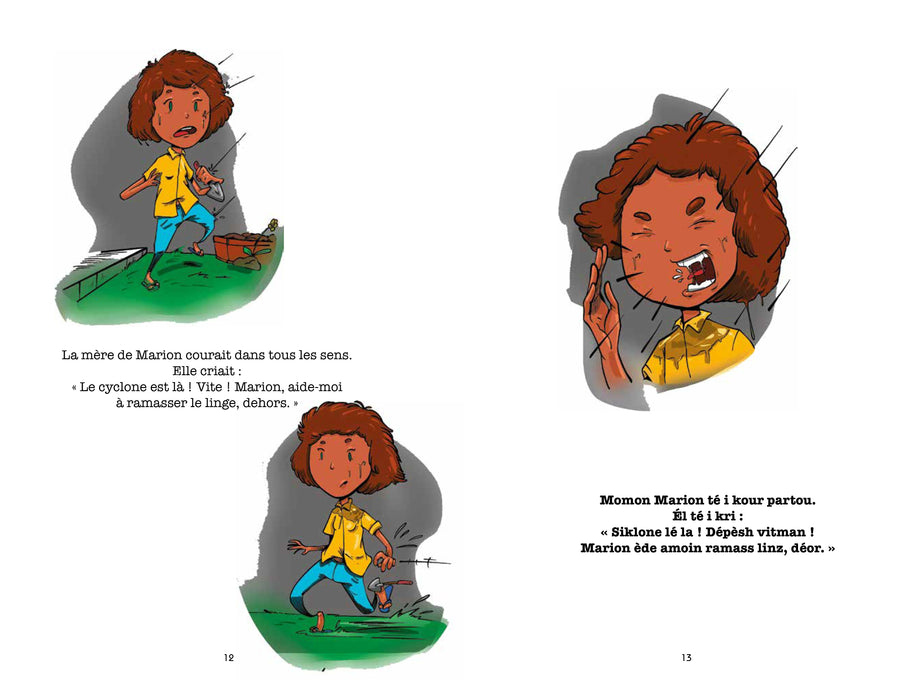 Lapin dans le cyclone - Editions Orphie