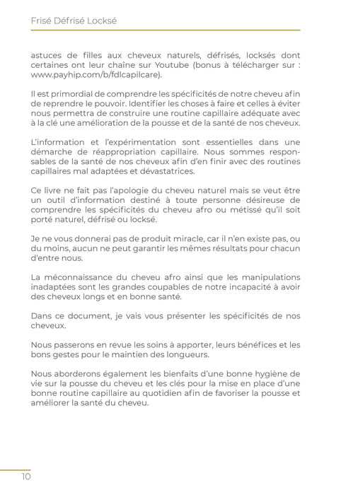 Frisé défrisé locksé - Editions Orphie