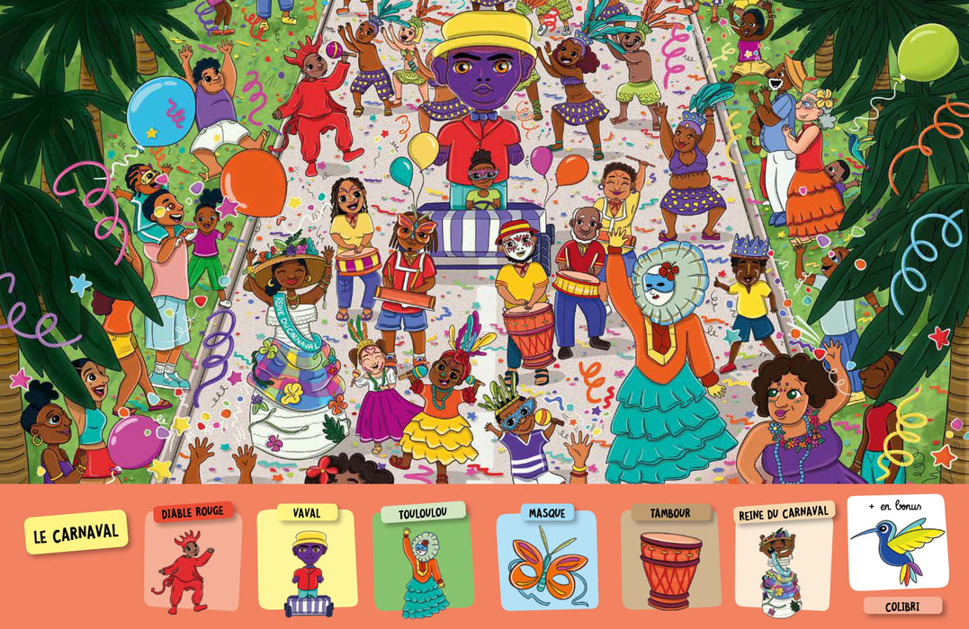 Cherche et trouve Les Antilles - Editions Orphie