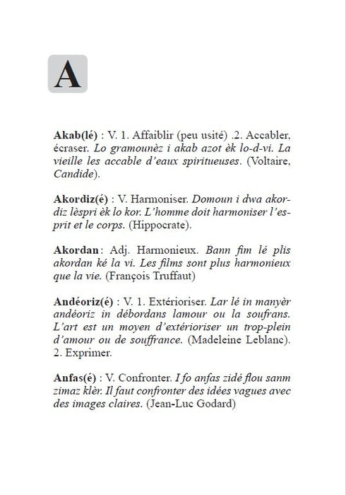 Mon karné nouvomo kréol réyoné I Éditions Orphie