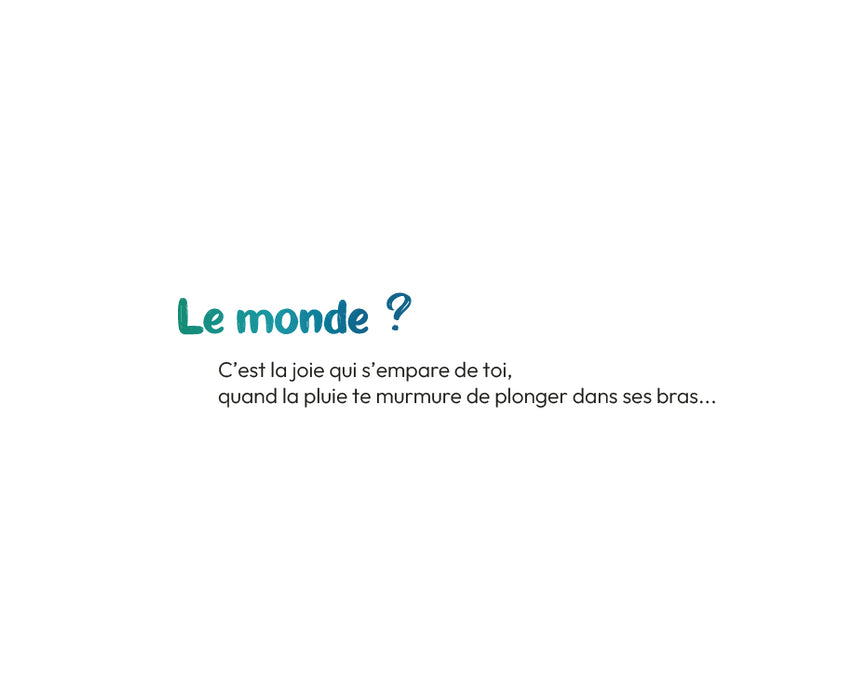 Maman, c'est quoi le monde ?