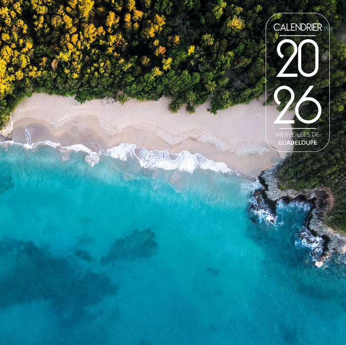 Grand calendrier 2026 - Merveilles de Guadeloupe