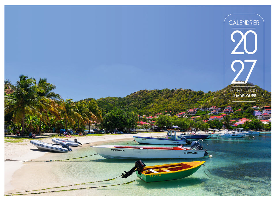 Calendrier - Merveilles de Guadeloupe 2027