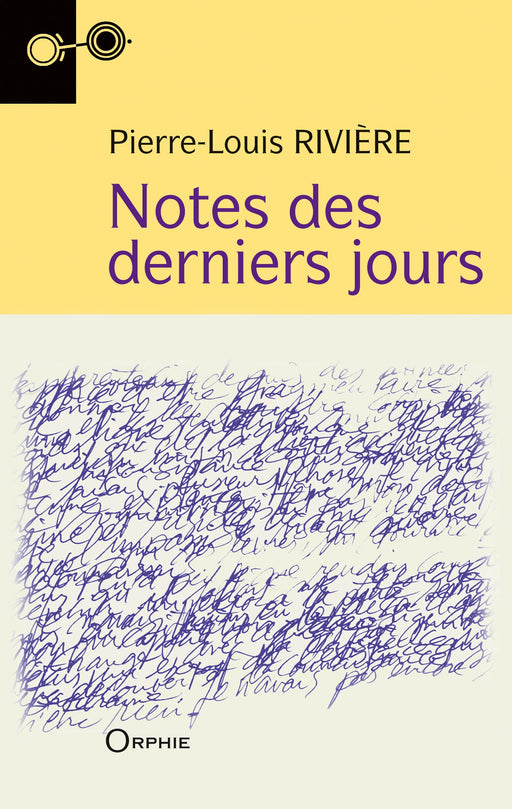 Notes des derniers jours