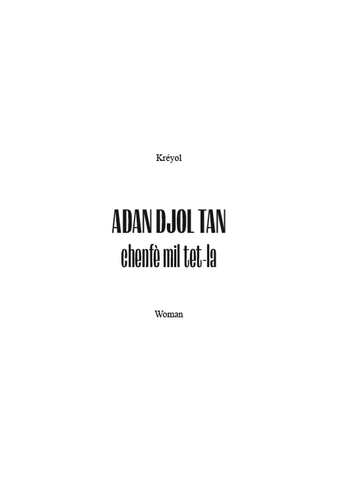 Adan Djol Tan - Dans les gueules de Chronos