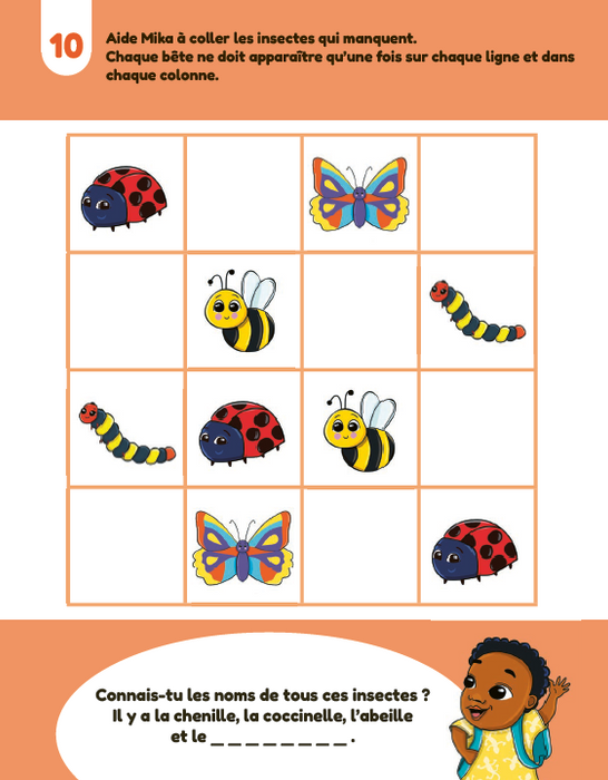 Mon cahier d’activités avec Mya et Mika