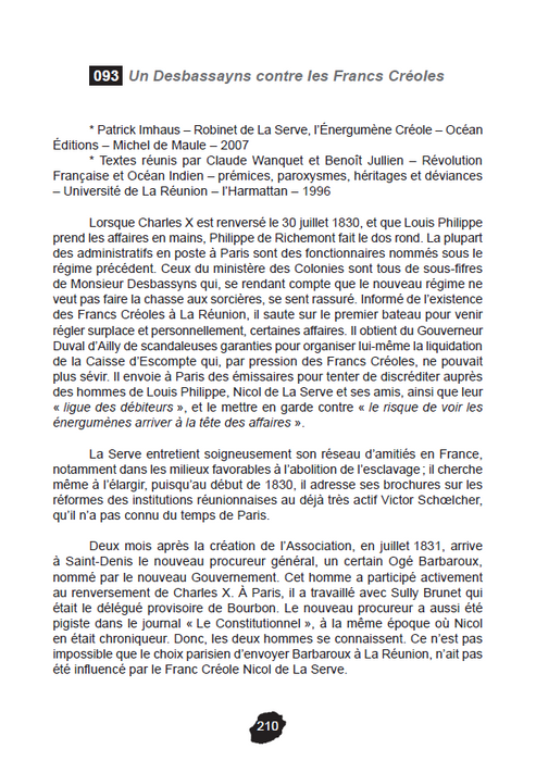 La Réunion, une île, cent Zistoires ou presque - Volume 3