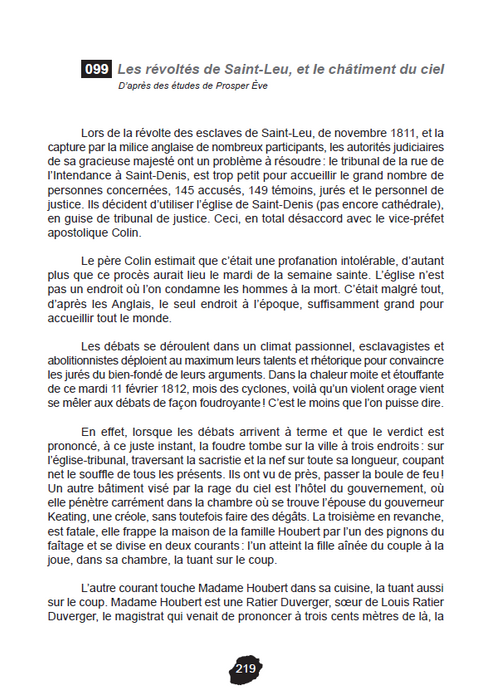 La Réunion, une île, cent Zistoires ou presque - Volume 3
