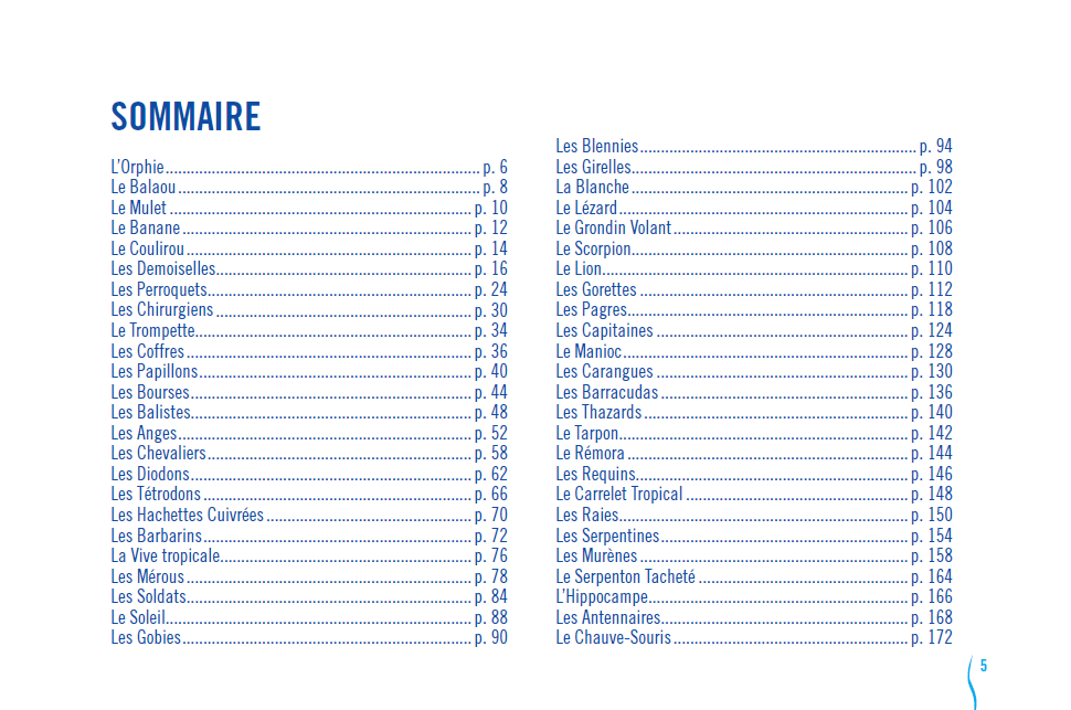 Le beau guide des poissons des petites Antilles