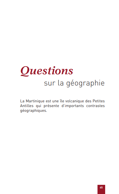 La Martinique en 200 Questions-Réponses