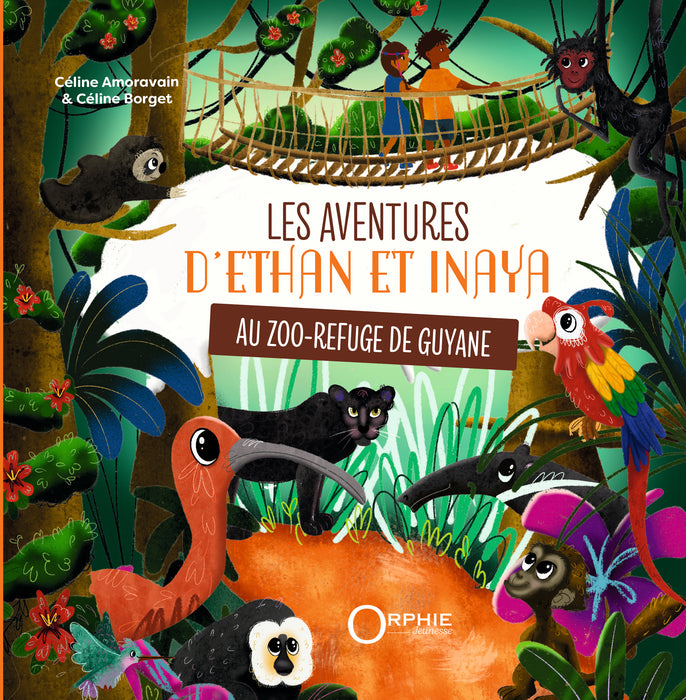 Les aventures d'Ethan et Inaya au Zoo-Refuge de Guyane