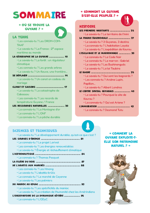 Encyclopédie junior de la Guyane