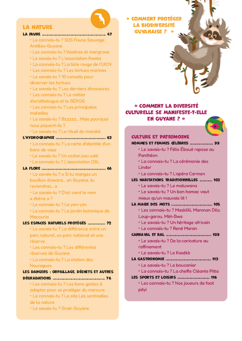Encyclopédie junior de la Guyane