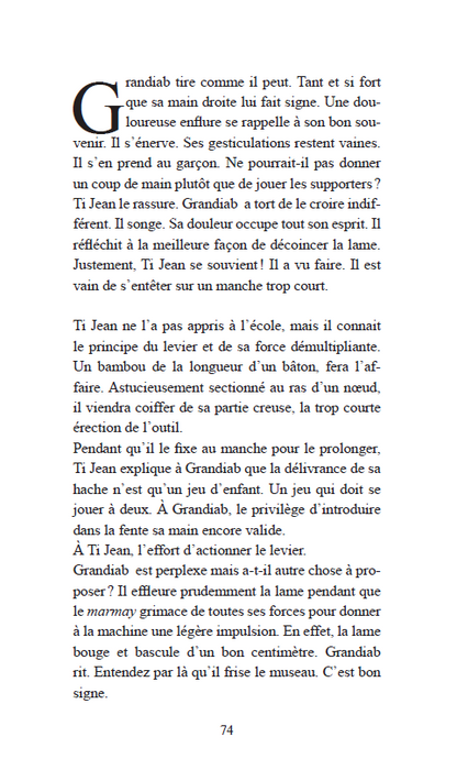 Grandiab dann péi bondié