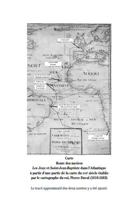Capitaine La Houssaye - À bord d'une frégate de la Compagnie des Indes