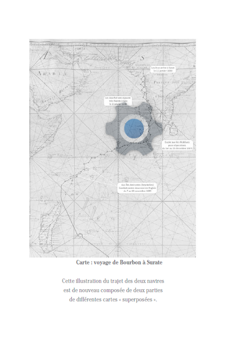 Capitaine La Houssaye - À bord d'une frégate de la Compagnie des Indes