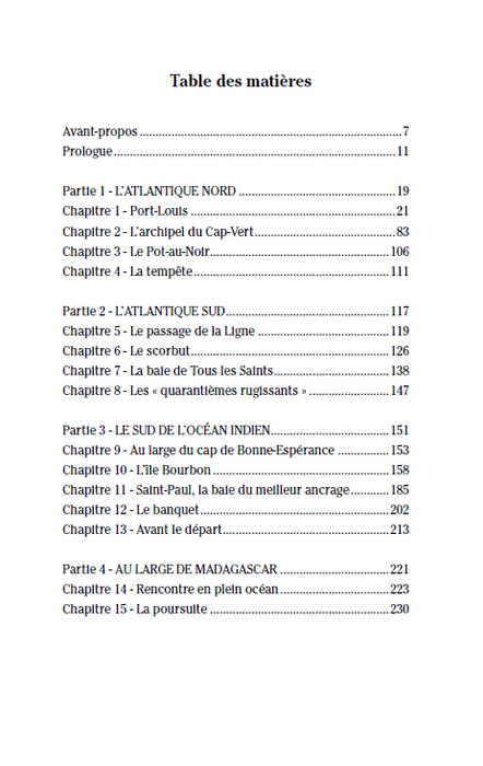 Capitaine La Houssaye - À bord d'une frégate de la Compagnie des Indes